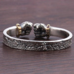 Men's Personality With Powerful Silver Bracelets