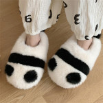 Women's Full Heel Cotton Slippers In Winter