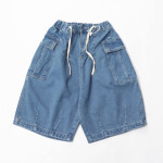 Vintage Work Clothes Denim Shorts