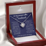 S925 Silver Heart-shaped Necklace For Women