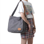 Soft Handle Vintage Magnetic Buckle Durable Canvas Bag