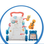 Children's Educational Toys Multi-functional Musical Walker Trolley Anti-rollover