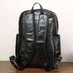 Men's Leather Large Capacity Business Trip Casual And Comfortable Backpack