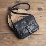 Men's Genuine Leather Handmade Retro Shoulder Bag