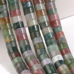 Jade Crystal Right Angle Wafer Scattered Beads