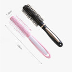 Household Curling Comb With Inner Buckle Shape Hairdressing Cylinder Roller Comb