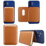 Leather Holder Magnetic Card Holder Apple Holder Magnetic Card Holder