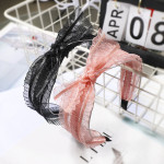 Hairband Simple Lace Mesh Bow Headband Hairpin