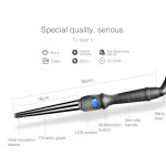 Liquid Crystal Single Cone Curling Iron