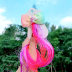 Children'S Color Braided Hair Wig Headdress