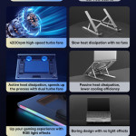Simple Cooling Notebook Stand Turbofan Version