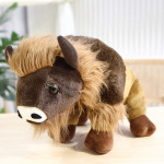 North American Bison Plush Toy