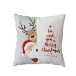 2021new Polyester Pillow Cover Holiday Series Pillow Cover Christmas Ball Christmas Tree Pattern Pillow Without Core