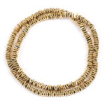 Bracelet Necklace Braided Material Straight Tube Element Piece Gold Loose Beads