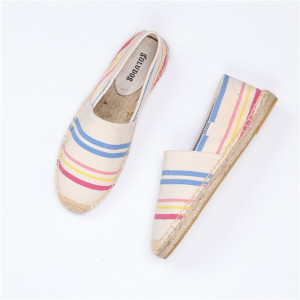 One Legged Straw Espadrilles Fisherman Shoes