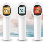 Non-contact temperature measuring electronic thermometer