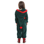 Christmas Tree Shape Casual Home Everyday Bodysuit