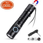 Portable Strong Light C-port Direct Charging Flashlight