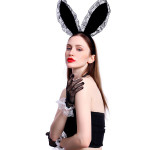 New Rabbit Ears Animal Head Buckle Hair Band Hairpin