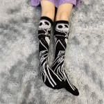 Trendy Fashion Stockings Lolita Medium Thick Jacquard Stockings