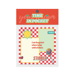 Time Series Korean Notes Simple Ins Can Tear Message Note Paper