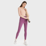 Halter Sports Long Sleeve With Chest Pad Slim-fit Yoga Wear Top