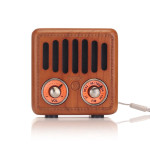 Walnut Solid Wood Retro Bluetooth Speaker