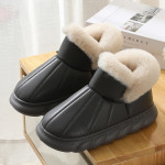 Winter Cotton Slippers Women's Waterproof And Anti-slip