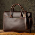 Men's OL Business Casual Leather Briefcase