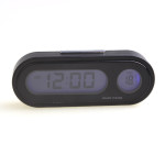 Car Clock Thermometer Two-in-one Luminous Electronic Watch Car