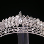 New Japanese And Korean Wedding Rhinestone Alloy Knot Wedding Crown