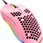 Wired Lightweight 6 RGB Backlit Gaming Mouse With 7 Buttons 6400DPI For PC Gamer