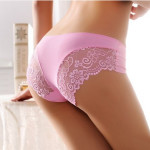 Sexy Luxury Women's Low Waist Lace Seduction Briefs