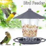 Opvouwbare Wilde Vogels Feeder Opknoping Birdcage Tuin Yard Outdoor Decoratie Met Afneembaar Dak Grote Capaciteit Bowls