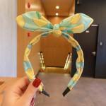 Net Red Children's Bow Hair Band Female Summer Headband Cute Baby Cloth Hairpin