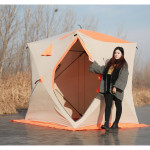 3-4 People Ice Fishing Tent Thick Warm