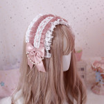 Multicolor Hand-made Lolita Headband, Gorgeous Lace And Soft Girl Hair Accessories