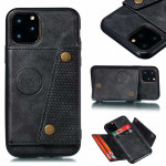 Applique Leather Double Buckle Phone Case