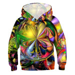 3d Vision Digital Printing Children's Hoodie