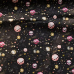 Digital Printed Patchwork Fabric Cotton Fabric Art Universe Starry Sky