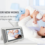 Wireless HD Baby Two-way Voice Intercom Monitor