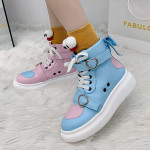 High top casual shoes