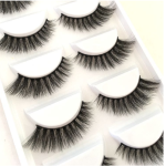 Five Pairs Of 3D False Eyelashes G800 Thick Mink False Eyelashes