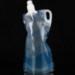 1L Foldable Drinking Water Bottle Bladder Bag