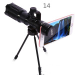 Private Model 22 Times Enhanced Version Chuck U Clip Black 20 Times Mobile Phone Telescope 18 Times 14 Times 12 Times 36 Times Lens