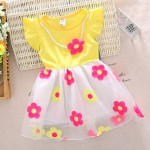 Baby Dress Girl Summer Short Sleeved Princess Skirt