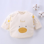 Newborn Baby's Pure Cotton Half Back Top