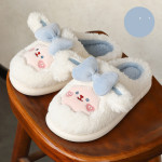 Lovely Little Sheep Cotton Slippers Female Winter Indoor