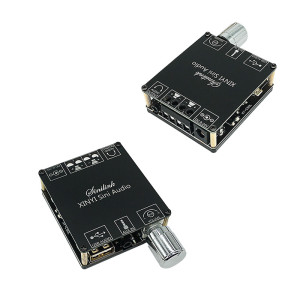 Stepless Dual-Channel Digital Power Amplifier Board With Memory Tuning With One Button Press To Start And Stop