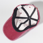 Pure Cotton Solid Color Washed Baseball Hat